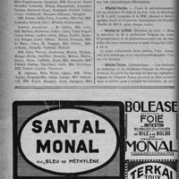 0009 - Page 6-VIII - Dernières nouvelles. Hôpitaux de Paris / Hôpital Cochin / Hôpital de la Pitié / Hôpital Tenon