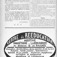 0057 - Page 52-L - Droit médico-professionnel. Une commission administrative des hôpitaux est-elle liée par les résultats d’un concours pour la nomination d’un médecin ou chirurgien de l’hôpital ? [Dr. Paul Boudin] / Correspondance. Accidents. Soins à la victime d’un accident d’automobile