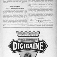 0060 - Page LIII-53 - Correspondance. Application du Tarif Durafour. Prix de la visite / Baux et Loyers. Augmentation de loyer / Prorogation-et augmentation de loyer