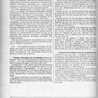 0121 - Page 108 - Partie professionnelle. Reportage professionnel. Nouvelles et Informations. Clinique oto-rhino-laryngologique / Clinique chirurgicale de la Salpêtrière / Chemins de fer de Paris à Lyon et à la Méditerranée / Chemins de fer de Paris à Lyon et à la Méditerranée