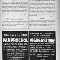 0128 - Page LVII-115 - Correspondance. Application du Tarif Durafour. II, Déplacement entre deux agglomérations dans l’intérieur d’une même commune / III, Prix des certificats / Soins aux pensionnés de guerre. Hôspitalisation obligatoire ?