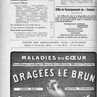 0137 - Page 120-IV - Correspondance. Questions médico-militaires. Cas d’un réformé antérieurement à la guerre de 1914 / Office de Renseignements du « Concours