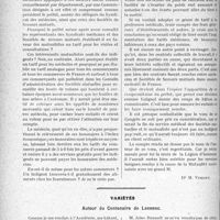 0187 - Page 166 - Partie professionnelle. Travaux originaux. Chronique de la mutualité. Emprise Mutualiste [Dr. M. Vimont] / Variétés. Autour du Centenaire de Laennec [Raymond Molinéry]
