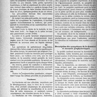 0193 - Page 172 - Partie professionnelle. Comptes rendus, documents, pièces officielles.... Hygiène publique. Les maladies contagieuses. Désinfection et prophylaxie, Dr. J. Dargelos, (Suite). Description des symptômes de l’ophtalmie des nouveau-nés et mesures prophylactiques / Description des symptômes de la dysenterie et mesures prophylactiques