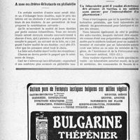0197 - Page 176-LVI - Les médecins et la Grande Presse / A mes confrères débutants en philatélie [Dr. Relu] / Droit médico-professionnel. Un laboratoire peut-il vendre directement des sérums et vaccins à un médecin sans passer par l'intermédiaire d’un pharmacien ?