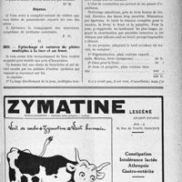 0200 - Page LIX-179 - Correspondance. Application du Tarif Durafour. I, Brûlures multiples / II, Epluchage et sutures de plaies multiples à la face et au front