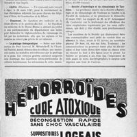 0214 - Page VII-189 - Dernières nouvelles. Nancy. Journées médicales séparées / Marseille. Internat des hôpitaux / Algérie. Hôpitaux / Chaumont. Le Syndicat des médecins de la Haute-Marne et la question du lait / Le grattage thérapeutique / Les croisières du « Bruxelles médical » / Société d’hydrologie et de climatologie de Toulouse