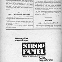 0263 - Page 236-L - Accidents du Travail. Les médecins des compagnies minières ne sont pas assujettis à la législation sur les accidents du travail / II, Pansements multiples de doigts / III, Contrevisite. Certificats / Hôpitaux. Création d’un hôpital