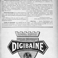 0278 - Page VII-245 - Dernières nouvelles. Association d’enseignement des hôpitaux / Les épidémies / L’Université de Louvain / Syndicat des médecins de la Seine / Ecole de Psychologie / Congrès de climatologie / Hôtel-Dieu