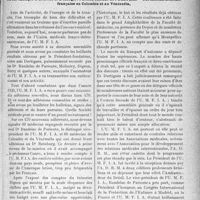0284 - Page 251 - Propos du jour. Les relations médicales franco-ibéro-américains. Un bel exemple d’activité et d’énergie: l’action féconde de l’U. M. F. I. A, — Une mission médicale française en Colombie et au Venezuela