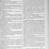 0326 - Page 287 - Partie professionnelle. Reportage professionnel. Nouvelles et Informations. Hôpitaux de Paris / Académie de médecine / Journées médicales Marseillaises et Coloniales / Les Croisières du « Bruxelles médical » / Assemblée générale de la Société d’histoire de la médecine / Association médicale thermale du centre de la France