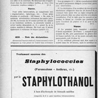 0333 - Page 292 bis-LII - Correspondance. Application du Tarif Durafour. IV, Suture d’une hernie musculaire des jambes / V, Date des déclarations