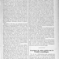 0354 - Page 309 - Propos du jour. Léonce Manouvrier / A propos de notre article sur la Probité scientifique [J. Noir]