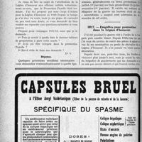 0407 - Page 358-LXII - Correspondance. Baux et locations. Droit à la prorogation / Questions médico-militaires. Promotion dans la Légion d’honneur / Enquêtes pour promotion dans la Légion d’honneur