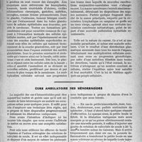 0434 - Page 381 - Partie scientifique. Travaux Originaux. Clinique médicale. La nutrition cellulaire illimitée cause efficiente du cancer, par le docteur Henri Lalande / Cure ambulatoire des hémorrhoïdes [Dr. Lorain]