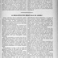 0502 - Page 443 - Partie scientifique. Travaux Originaux. Clinique chirurgicale. Abcès froid de la paroi thoracique et abcès ossifluent de l’omoplate, d’après une leçon du professeur Delbet / La recalcification serait-elle un leurre ?