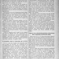 0508 - Page 449 - Partie scientifique. L'Actualité Scientifique. La Presse. Les régimes hypoazotés [(La Presse médicale, 10 juillet 1926)] / La vaccination contre la tuberculose par le B. C. G [(La Presse médicale, 19 juin 1926)] / L’épreuve de la phénolsulfonephtaléine intraveineuse dans l’exploration fonctionnelle rénale [(La Presse médicale, 16 juin 1926)]
