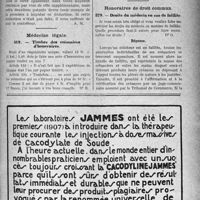 0550 - Page LXI-489 - Correspondance. Fiscalité. Patente en cas de changement de résidence / Médecine légale. Timbre des mémoires d’honoraires / Honoraires de Dr. oit commun. Dr. oits du médecin en cas de faillite