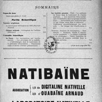 0558 - Page N°8 bis - Sommaire