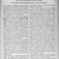 0568 - Page 503 - Partie scientifique. Le mouvement chirurgical en 1926, Dr. Raphaël Massart. La Chirurgie dans la tuberculose des os et des articulations