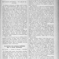 0576 - Page 511 - Partie scientifique. L’Actualité Scientifique. Les Sociétés Savantes. Paris. La méthode de Sippy dans le traitement de l’ulcère peptique, (Soc. méd. des hôp. ; 24-12-26) / Les injections intra-cardiaques d’adrénaline dans la syncope anesthésique, (Société de chirurgie ; 1-12-1926)