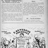 0602 - Page XXXIX-537 - Correspondance. Fiscalité. Déclaration de revenu professionnel et patente en cas de changement de domicile / Déclaration de bénéfices professionnels obligatoire. L’indemnité de cession de clientèle n’est pas un revenu / Taxe des prestations