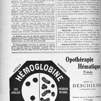 0613 - Page 544-VI - Demandes et offres / Dernières nouvelles. Le livre d’or de la médecine française / Pédiatrie / Hôtel-Dieu / Hôpital de la Pitié