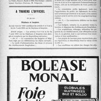 0615 - Page 546-VIII - Dernières nouvelles. Hôpital-hospice de Saint-Germain-en-Laye / Vannes. Hôpital / Rennes. Internat des hôpitaux / A travers l'officiel. Hôpitaux et hospices
