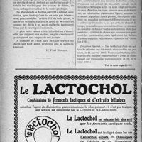 0619 - Page 550-XII - A travers l'officiel. Réponses, des Ministres aux Questions des Parlementaires. Le secret professionnel et la déclaration des décès / Définition des maladies pouvant donner Dr. oit à une pension