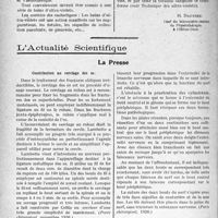 0629 - Page 560 - Partie scientifique. Travaux Originaux. Médecine pratique. Anémie et rayons ultra-violets / L’actualité Scientifique. La Presse. Contribution au cerclage des os [(Paris chirurgical, novembre 1926)] / Chirurgie réparatrice des nerfs périphériques [(Paris chirurgical, 1926)] / Traitement des ulcus de l’estomac et du duodénum pénétrant dans le pancréas [(Paris chirurgical, novembre 1926)]