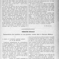 0644 - Page 575 - Partie professionnelle. Travaux Originaux. De l'éducation médicale. Essai de morale professionnelle, par Noël Hallé / Médecine sociale. Commentaires d’un praticien sur des questions traitées dans le Concours Médical. A propos de l'Assistance médicale gratuite