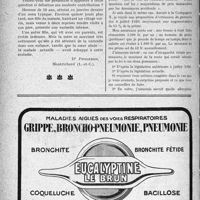 0663 - Page 594-LII - Faits cliniques. Varicelle et Zona / Correspondance. Accidents. Majoration de prime d’assurance accidents
