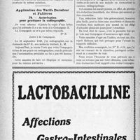 0667 - Page 598-LVI - Correspondance. Accidents. Accident survenu à des ouvriers qui jouaient / Application des Tarifs Durafour et Fallières. Autorisation pour pratiquer la radiographie