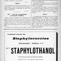 0669 - Page 600-LVIII - Correspondance. Fiscalité. Prescription des Dr. oits d’enregistrement / Taux de la contribution personnelle mobilière