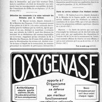 0685 - Page 610-XII - A travers l’officiel. Réponses des Ministres aux questions des Parlementaires. Indications des dépenses professionnelles dans la déclaration des bénéfices / Déduction des versements à la caisse nationale des Retraites pour la vieillesse / Durée du service militaire d’un étudiant sursitaire