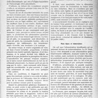 0700 - Page 625 - Partie scientifique. L’Actualité Scientifique. La Presse. Les hémorragies rétro-placentaires [(Journal de médecine de Bordeaux, 25 juillet 1926)] / Pain blanc et tuberculose [(Journal des Praticiens, 28 août 1926)]