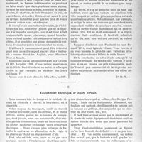 0720 - Page 643 - Partie professionnelle. Travaux Originaux. Chronique automobile. La vente des autos / Equipement électrique et court circuit [Dr. Testot-Ferry]