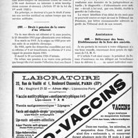 0741 - Page 662-LXII - Correspondance. Questions médico-militaires. Situation militaire d’un médecin qui a eu un sursis comme étudiant / Droit à pension de la veuve d’un réformé / Assistance. Délivrance des bons. Etablissement de la liste des assistés