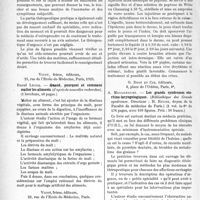0805 - Page 698 - Partie scientifique. L'Actualité Scientifique. Les Livres. Oto-rhino-laryngologie, par Baldenweck Norbert Maloine, éditeur, Paris 1926 / Quand, pourquoi et comment malter les aliments, par Raoul Lecoq, Vigot, frères, éditeurs, Paris, 1925 / Le rhume des foins, par Paul Giroud, Vigot, frères, éditeurs, Paris / Les grands synDr. omes oto-rhino-laryngologiques, par A. Moulonguet, G. Doin et Cie, éditeurs, Paris, 6e