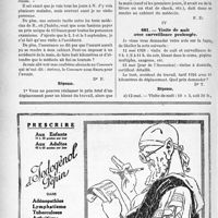 0853 - Page 724-LXII - Correspondance. Application des Tarifs Durafour et Fallières. Déplacements non spéciaux / Visite de nuit avec surveillance prolongée