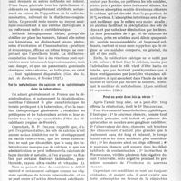 0886 - Page 753 - Partie scientifique. L'Actualité Scientifique. La Presse. La diathermo coagulation des épithéliomas [(Gaz. des Sc. med de Bordeaux, 6 février 1927)] / Sur le métabolisme du calcium et la calcithérapie dans la tuberculose [(Lyon médical, 19 septembre 1926)] / Peut-on avoir deux fois la vérole ? [(Bruxelles médical, 18 juillet 1926)]