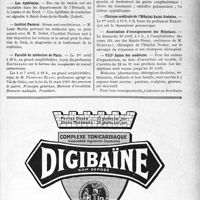 0936 - Page VII-795 - Dernières nouvelles. Les Congrès. En avril 1927 / Les épidémies / Institut Pasteur. Sérum anti-scarlatineux / Faculté de médecine de Paris / Institut médico-légal / Hôpitaux de Paris / Clinique médicale de l’Hôpital Saint-Antoine / Association d’enseignement des Hôpitaux / VIIIe Salon des médecins