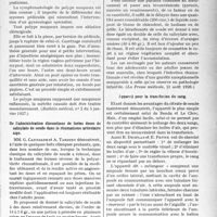 0958 - Page 815 - Partie scientifique. L’actualité Scientifique. La Presse. Le polype muqueux de l’utérus et son traitement [(Bulletin médical, n° 2 du 5 janvier 1927)] / De l’administration discontinue de fortes doses de salicylate de soude dans le rhumatisme articulaire aigu [(La Presse médicale, 21 août 1926)] / Appareil pour la transfusion du sang [(La Presse médicale, 28 juillet 1926)] / Etude critique des manifestations cardio-vasculaires de la scarlatine [(Le Bulletin médical, 31 juillet 1926)]