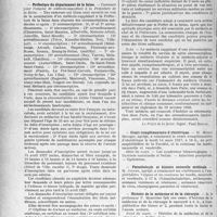 0989 - Page 844 - Partie professionnelle. Reportage professionnel. Nouvelles et Informations. Nécrologie [Docteur Marion] / Préfecture du département de la Seine / Cours complémentaire d’obstétrique / Parasitologie et histoire naturelle médicale / Histoire de la médecine et de la chirurgie