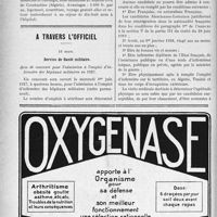 1011 - Page 858-VIII - Dernières nouvelles. Sanatorium marin de Roscoff / Hôpital de Constantine / A travers l’officiel. Service de Santé militaire