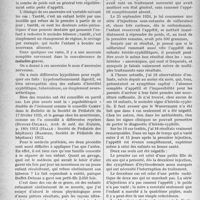 1045 - Page 890 - Partie scientifique. L’actualité Scientifique. Traitement de l'anorexie par le sulfarsénol