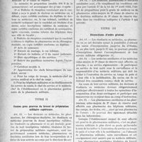 1061 - Page 906 - Partie professionnelle. Comptes rendus, documents, pièces officielles. Chronique médico-militaire. Instruction relative aux conditions dans lesquelles les docteurs en médecine, les pharmaciens, les chirurgiens- dentistes et les étudiants en médecine, en pharmacie et en art dentaire accomplissent leur service militaire obligatoire. Jeunes gens non pourvus du brevet de préparation militaire supérieure / Jeunes gens pourvus du brevet de préparation militaire supérieure / Dispositions d’ordre général
