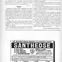 1085 - Page 926-X - Correspondance. Accidents. Contre visite par le médecin du tiers auteur de l’accident / Accident d’automobile : qui est responsable des honoraires ?
