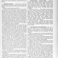 1228 - Page 1025 - Partie professionnelle. Reportage professionnel. Nouvelles et Informations. Congrès international d’urologie / Paris / Hôtel-Dieu d’Orléans / Annales de l’Institut d’Actinologie / Faculté de Paris. — Prix des Thèses / Coopération des écoles d’infirmières