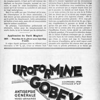 1236 - Page LIX-1031 - Correspondance. Remplacements. Conditions légales des remplacements / Application du Tarif Maginot. Ponction de la plèvre avec injection d’azote